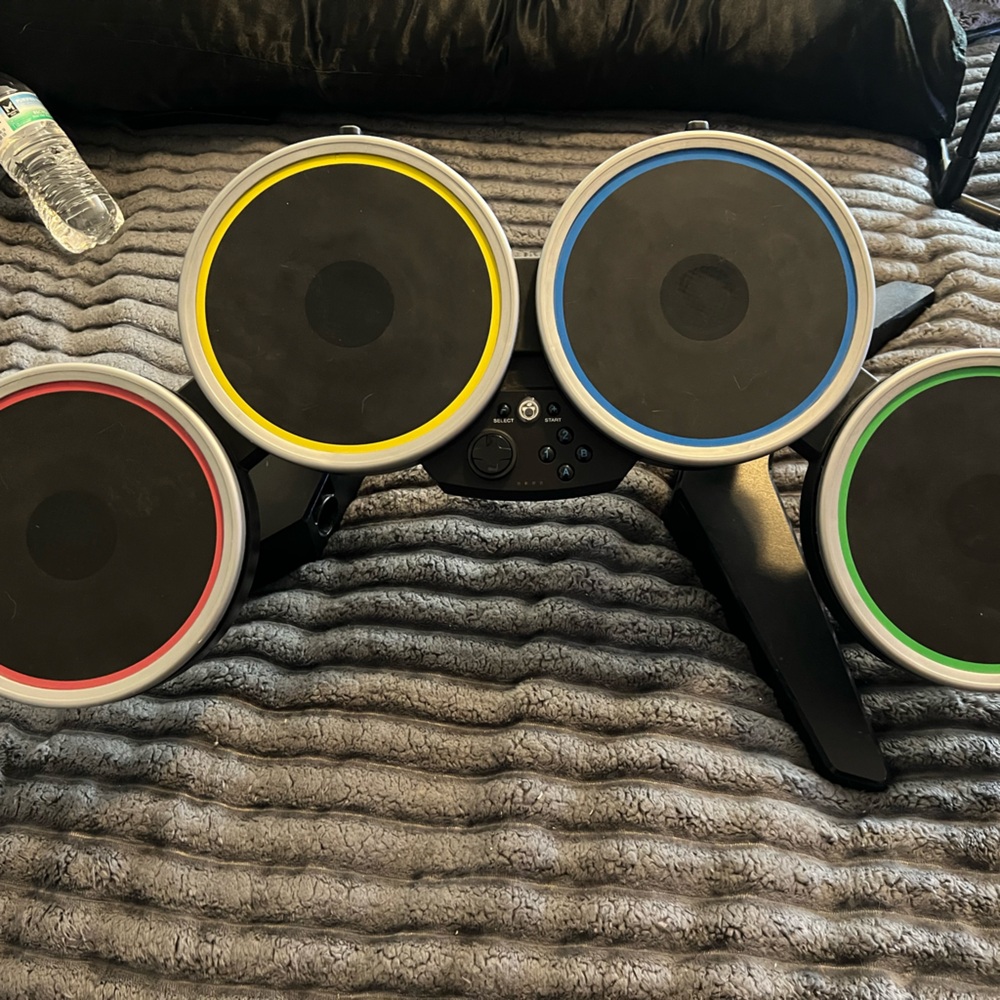 Harmonix NWDMS2 Nintendo Wii Rock Band 2 Wireless Drum Set